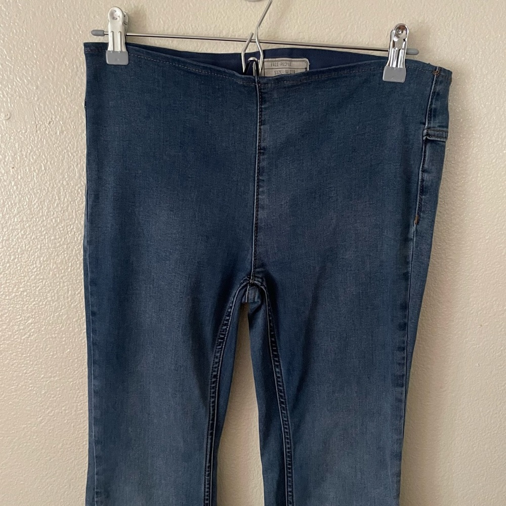 Free People Penny Flare Bell Bottom Pull On Jeans 27 - Picture 5 of 12